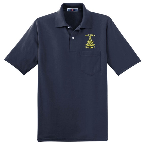 Past Master Mason Masonic Lodge Square Compass Embroidered