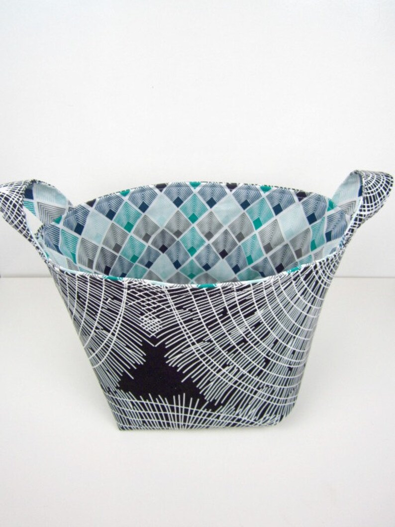 PDF Tutorial Reversible Fabric Storage Bag Etsy