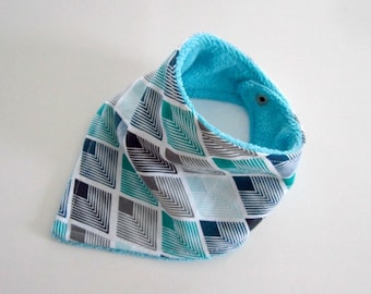 Tutoriel et Patron PDF - Bavoir Bandana Bébé 6m-36m