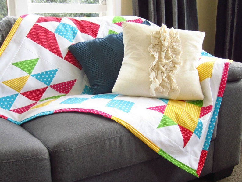 Quilted Blanket Tutorial. Beginner Level E-Course image 1