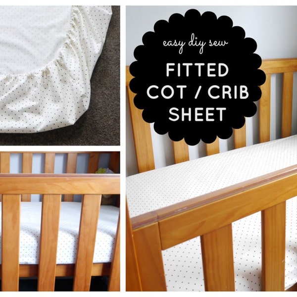 Fitted Sheet Crib Etsy