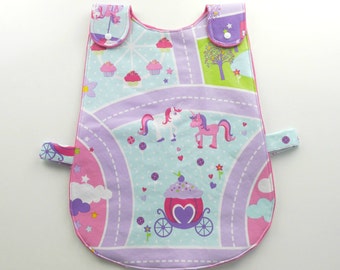 PDF Tablier / Modèle de bavoir pour tout-petits style blouse et tutoriel