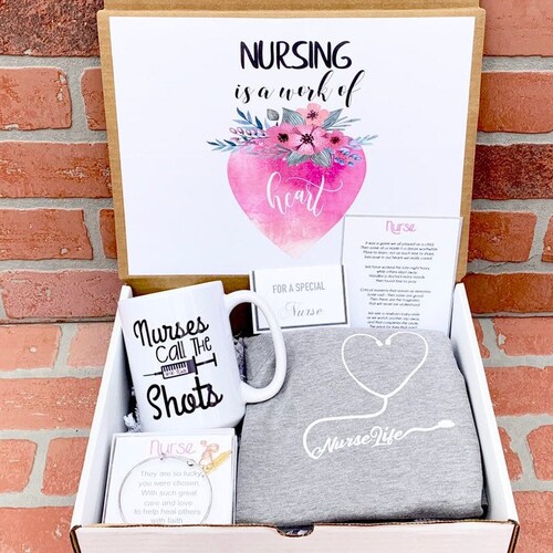 Nurse Gift Nurse Gift Set Gift Box for Nurses With Shirt Etsy