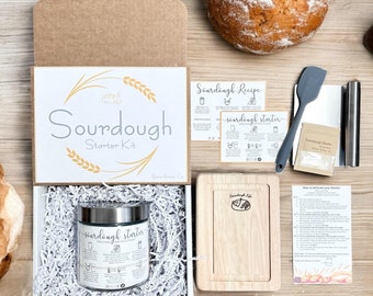 Sourdough Starter Kit - Dehydrated Sourdough Starter - Bread Making - Homemade Bread Making Kit