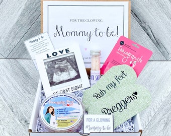 Mommy to Be Gift Set - New Mommy Spa Set - Love at First Sight Sonogram Gift -  Soon to Be Mommy Set