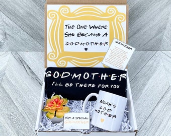 Godmother Gift Set - Godmother Box - Godmother Proposal - Personalized Godmother Gift - Will you be My Godmother Box - I’ll be there for you