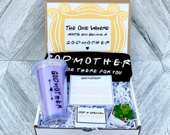 Godmother Gift Set - Godmother Box - Godmother Proposal - Personalized Godmother Gift - Will you be My Godmother Box - I’ll be there for you