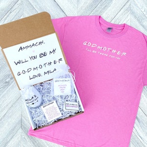 Godmother Gift - Godmother Box - Godmother Proposal - Personalized Godmother Gift - Will you be My Godmother Box - I’ll be there for you