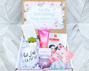 Mom Spa Gift Set - Pamper Yourself Spa gift box  - Mother’s Day Gift - Luxury Spa Set