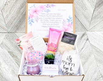 Mom Spa Gift Set - Pamper Yourself Spa gift box  - Mother’s Day Gift - Luxury Spa Set