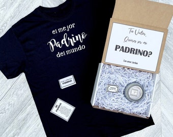 Padrino Box - Personalized Padrino Proposal Gift - Will you be My Padrino Box