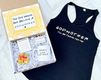 Godmother Gift Set - Godmother Box - Godmother Proposal - Personalized Godmother Gift - Will you be My Godmother Box - I’ll be there for you