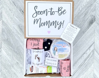 Mommy to Be Gift Set - New Mommy Spa Set - New Mom Relaxation Box -  Soon to Be Mommy Gifts