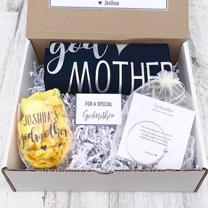 Godmother Gift - Godmother Box - Godmother Proposal - Personalized Godmother Gift - Will you be My Godmother Box