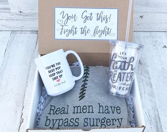 Cardiac survivor - Get Well soon Box - Personalized Get Well Soon Box - Faith Box - Feel Better Box - bypass survivor