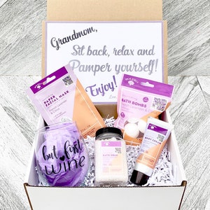 Grandmother Spa Gift Set - Spa gift box with French Lavender and Citrus