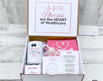 Nurse Gift - Nurse Gift Set - Gift box for nurses with Shirt, bracelet, mug, and a special Poem Card