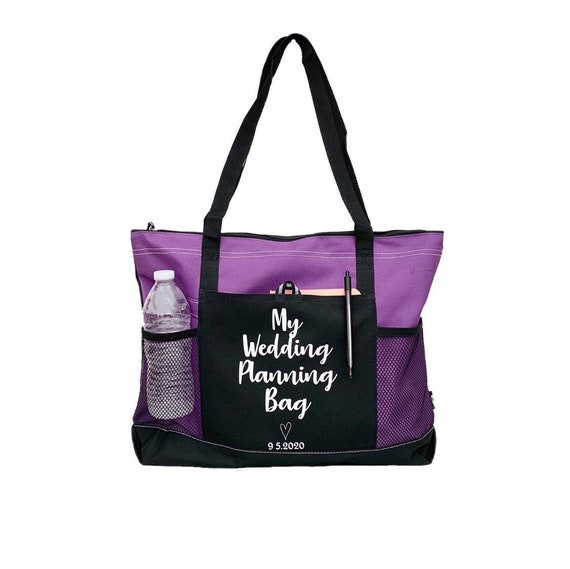 Personalized Wedding Planning Tote Bag: Large Cruiser Tote