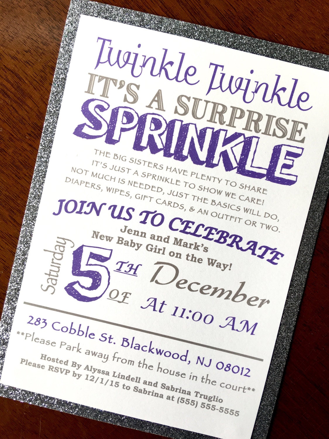 twinkle twinkle its a sprinkle