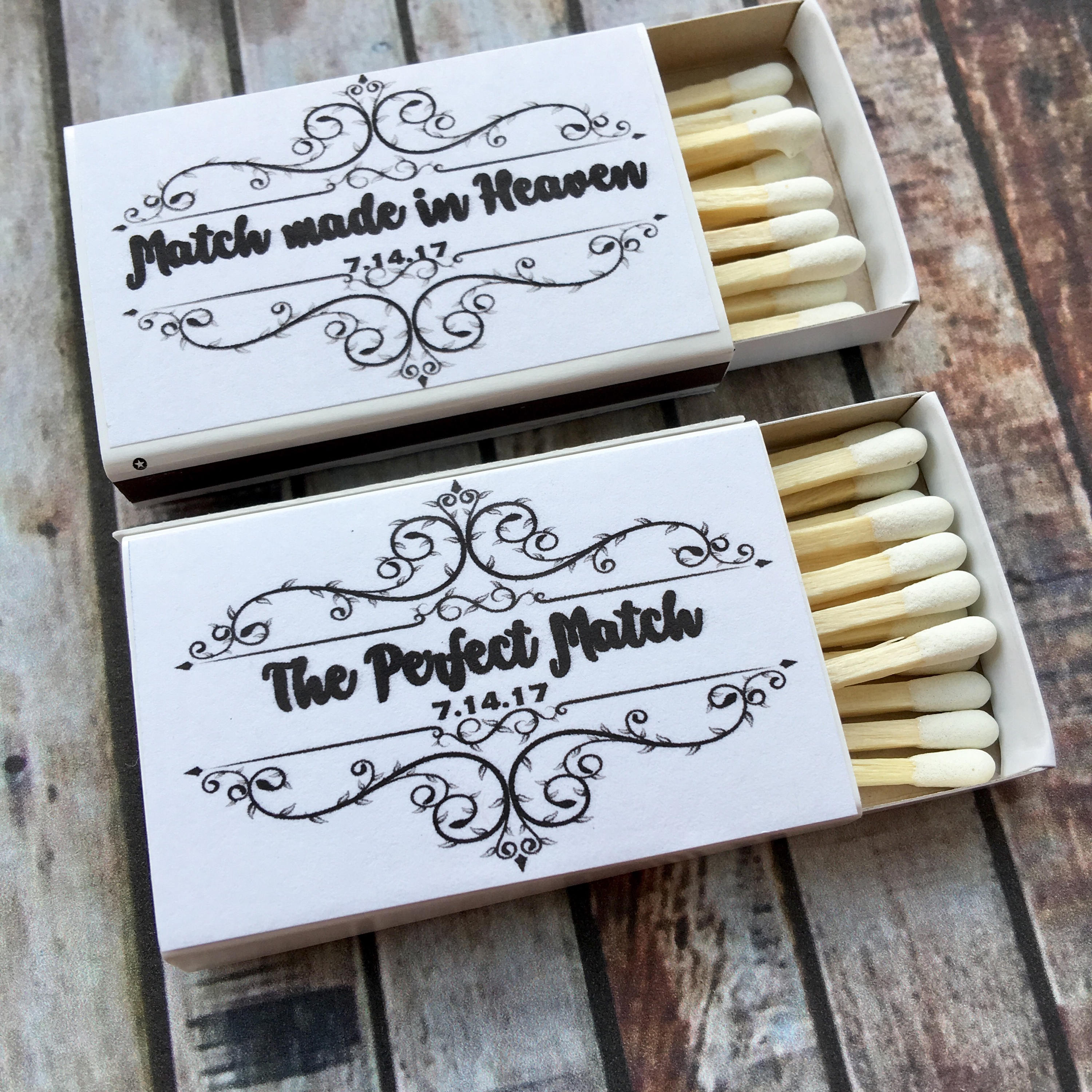 matchbook favor matchbook favor