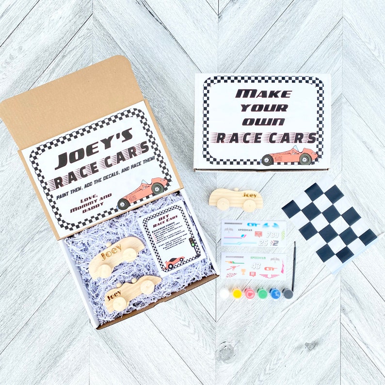 Create Your Own Race Car Name Engraved Personalized Race Etsy