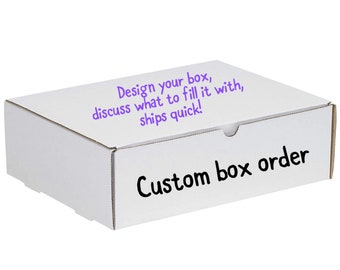 Customized Gift Box - Ordered based on previous discussion.