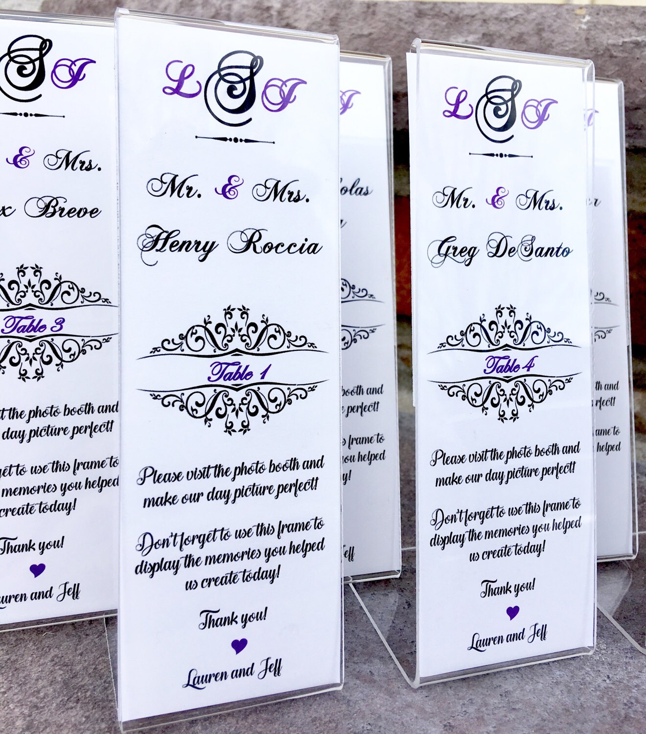 Photo Booth Frame Wedding Favors Customizable Etsy