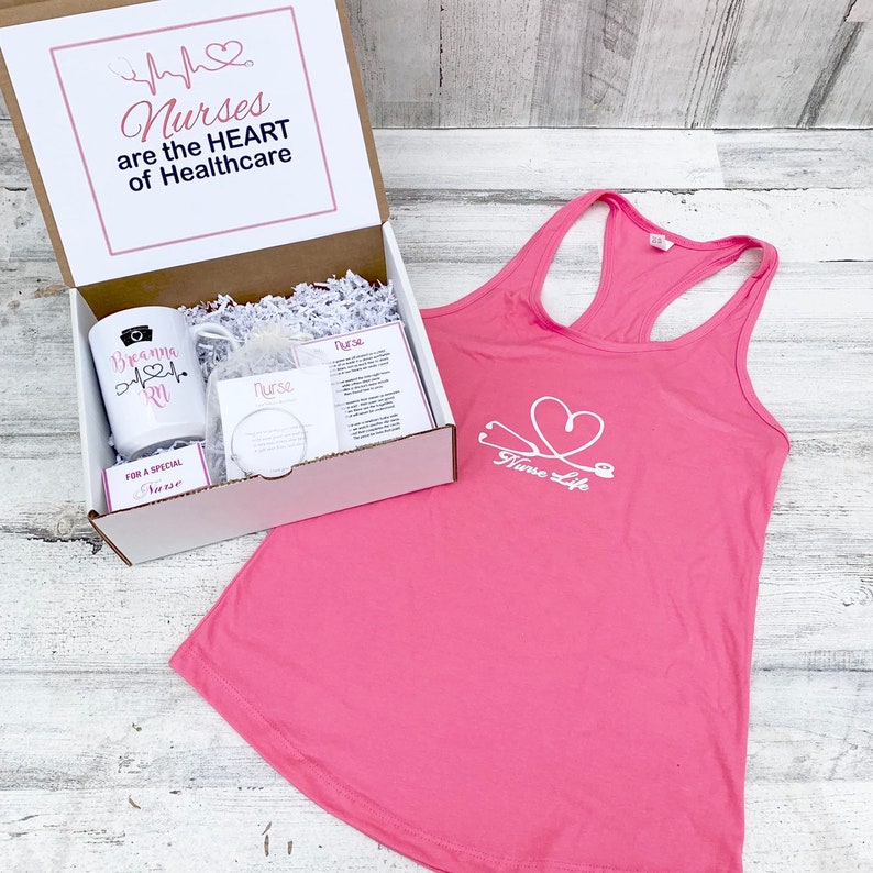 Nurse Gift Nurse Gift Set Gift Box for Nurses With Shirt Etsy