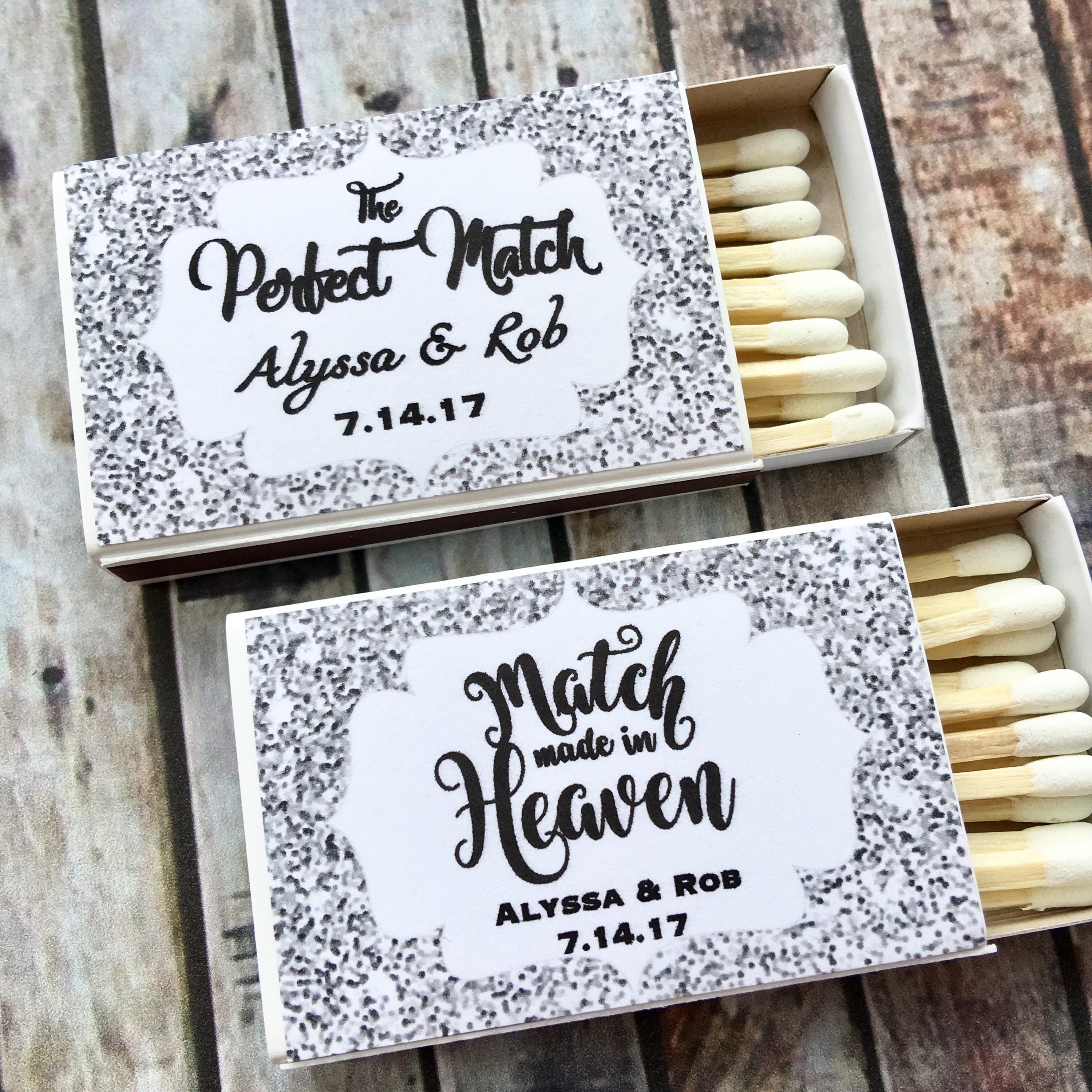 matchbook favor matchbook favor