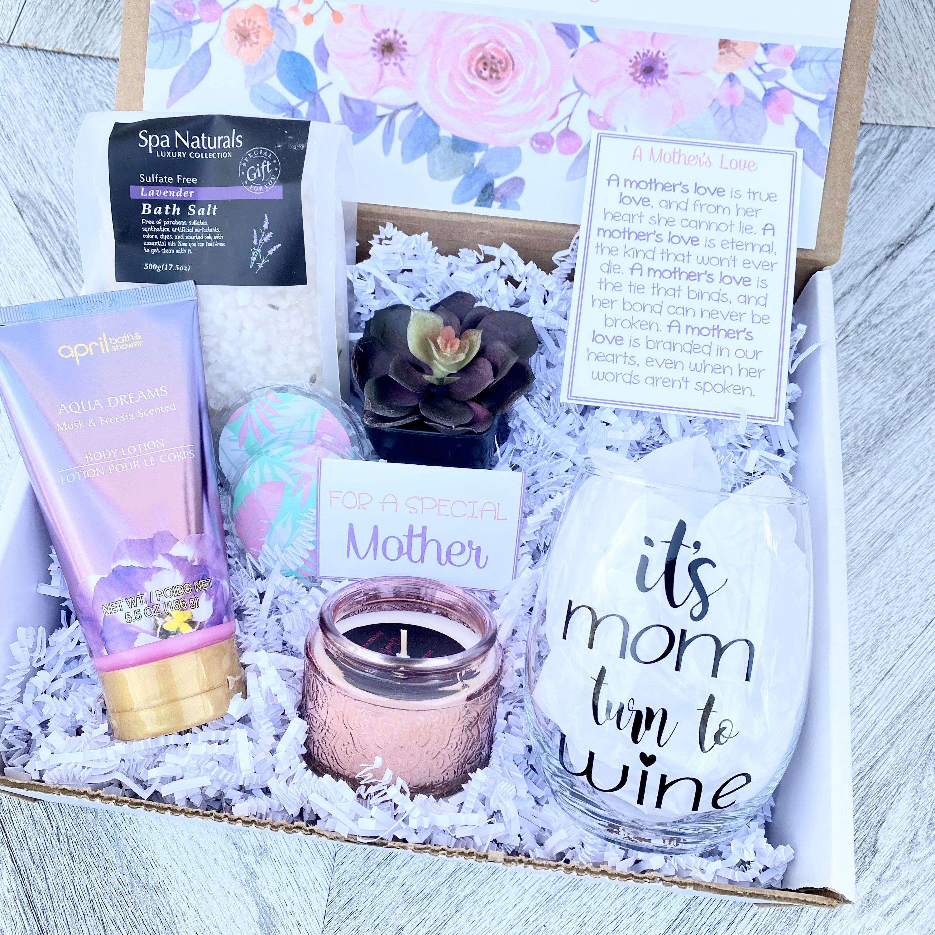 Mother's Day Spa Set | Mother's Day Gift From Daughter | Mom Gift