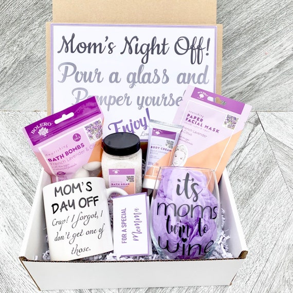 Mom Spa Gift Set Pamper Yourself Spa Gift Box With French Lavender