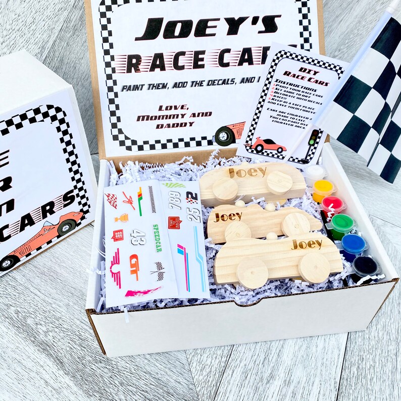 Create Your Own Race Car Name Engraved Personalized Race Etsy