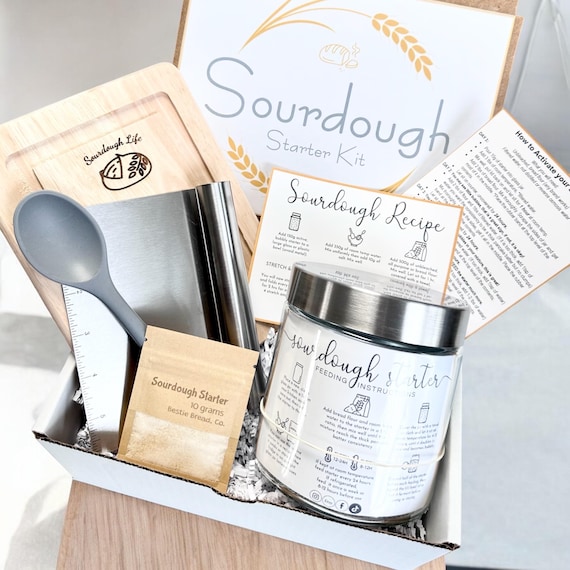 Dehydrated Sourdough Starter Kit: Bread Making Set