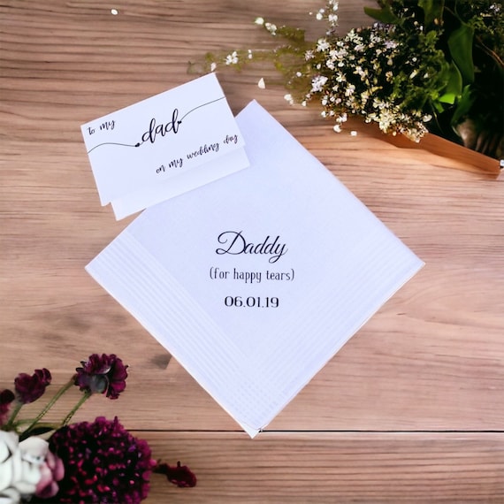 Father of the Bride Gifts - Hankercheif, Mug, Special Socks for a Special Walk