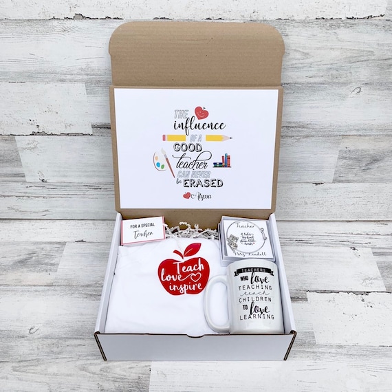 Caja de regalo para maestros Regalo personalizado para maestros