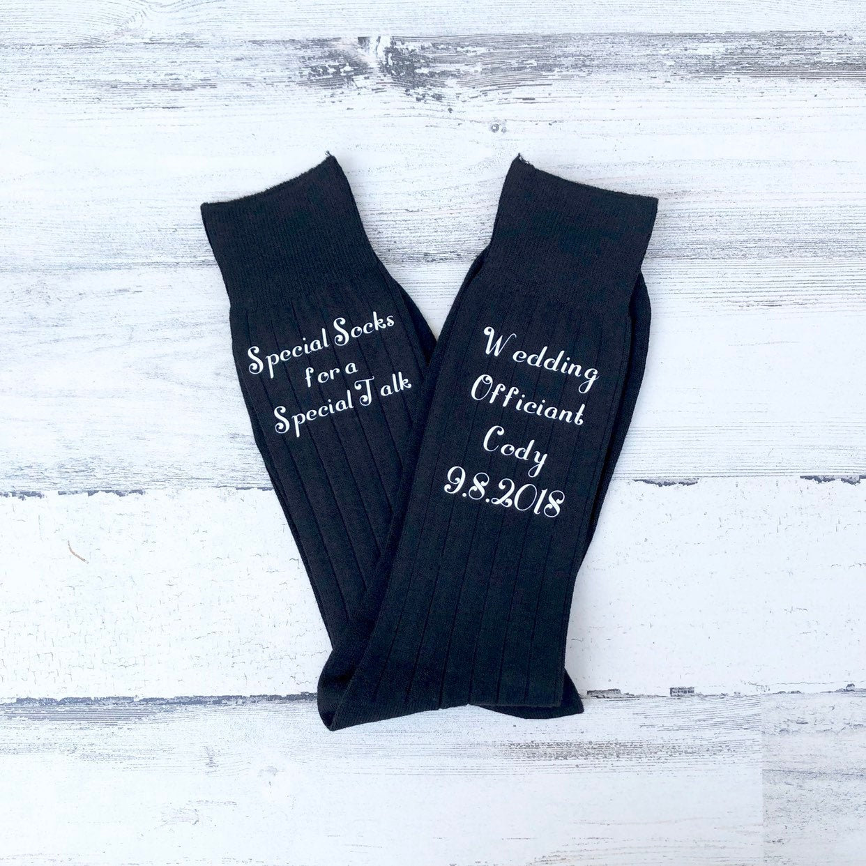 Officiant Socks - Special socks for a Special Talk- Wedding Officiant ...