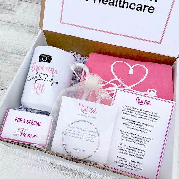 Regalo de enfermera Set de regalo de enfermera Caja de regalo para  enfermeras con camisa, pulsera, taza y una tarjeta de poema especial -   México