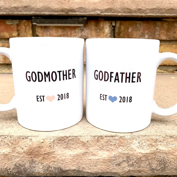 Personalized Godparent Gift Box: Mug & Shirt Set