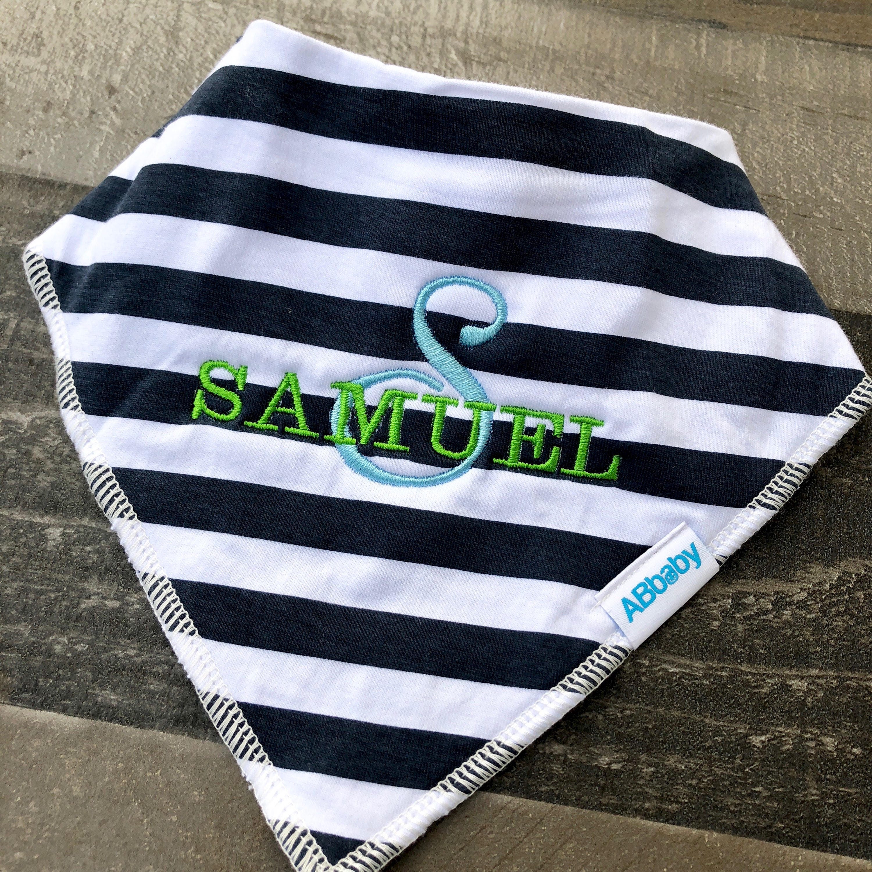 custom baby bibs embroidered