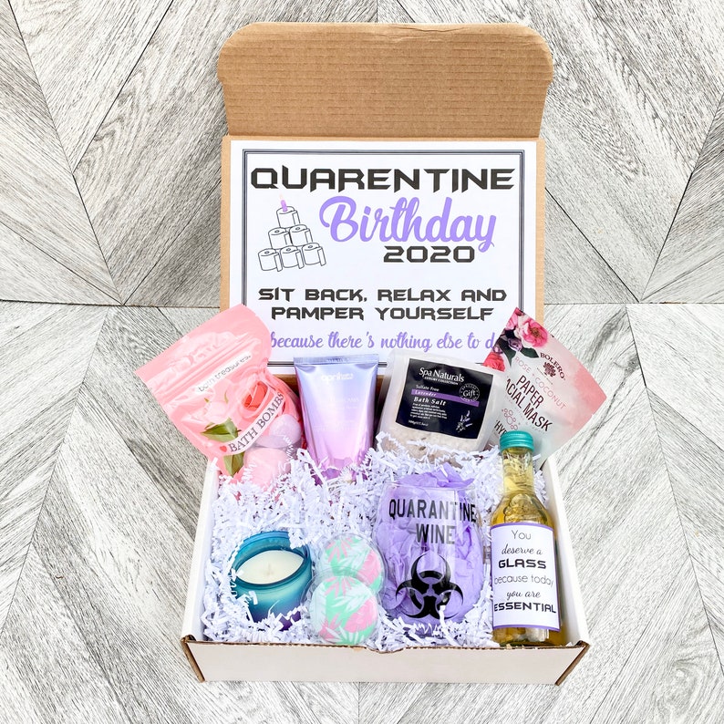 Quarantine Birthday Gift Spa Set Spa Gift Box With Etsy