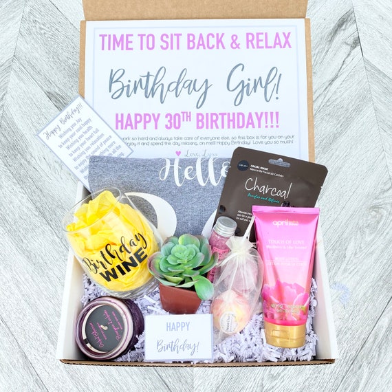 30th Birthday Gift for Women, 30th Birthday Spa Gift Box, 30th