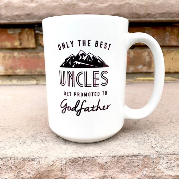 Personalized Godfather Gift Box: Godfather Mug & Shirt
