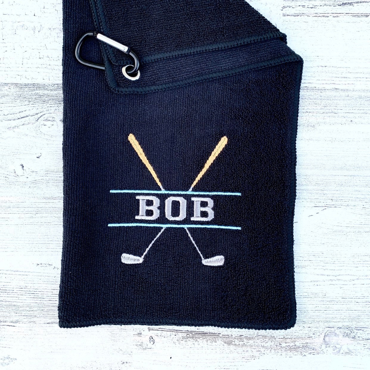 Golf Towel Personalized Embroidered Golf Towel Name embroidered