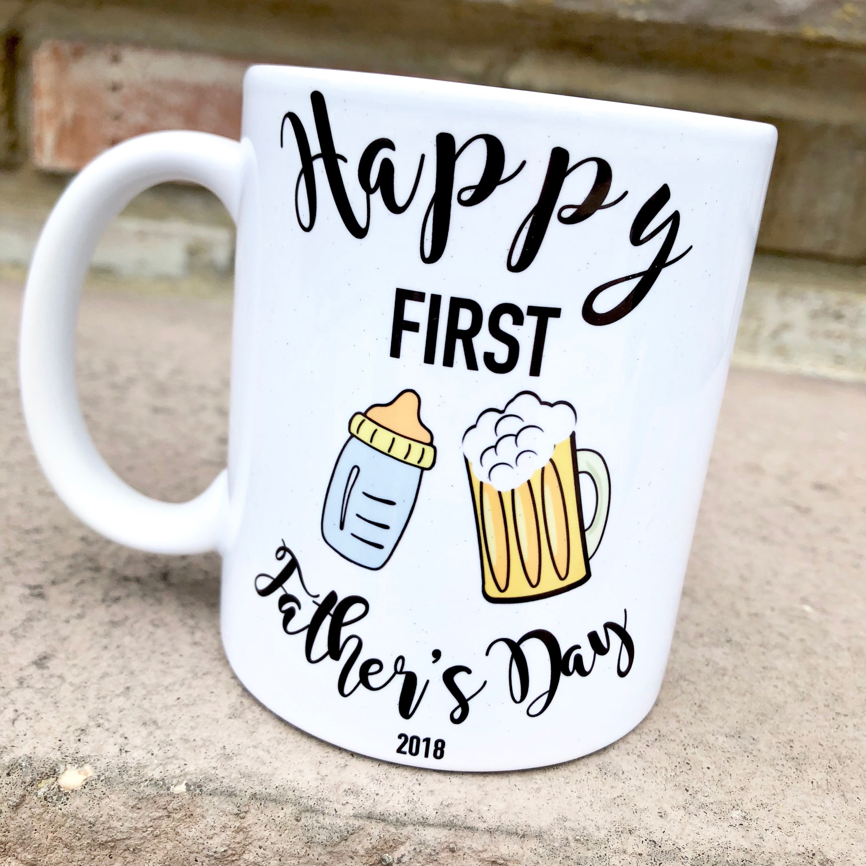 First Fathers Day Gift - Fathers Day Mug - Dad gift ...