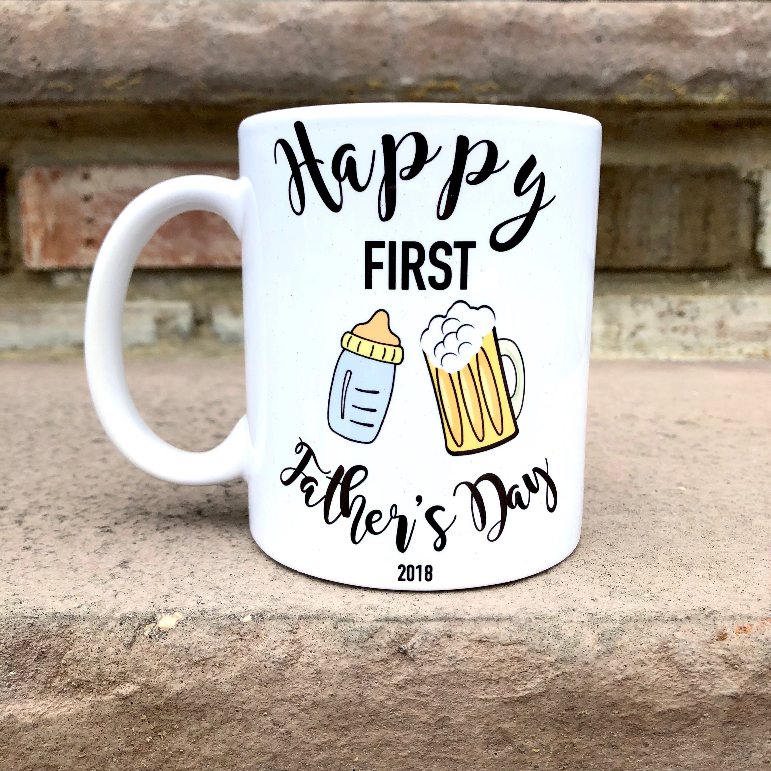first fathers day mug