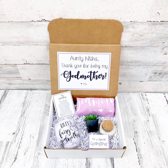 Personalized Godmother Gift Box: Godmother Proposal