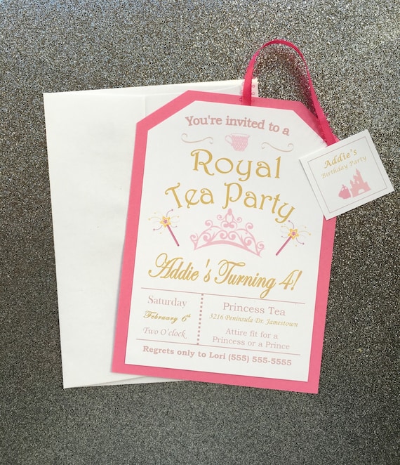 Little Girl's Pink Royal Princess Tea Party