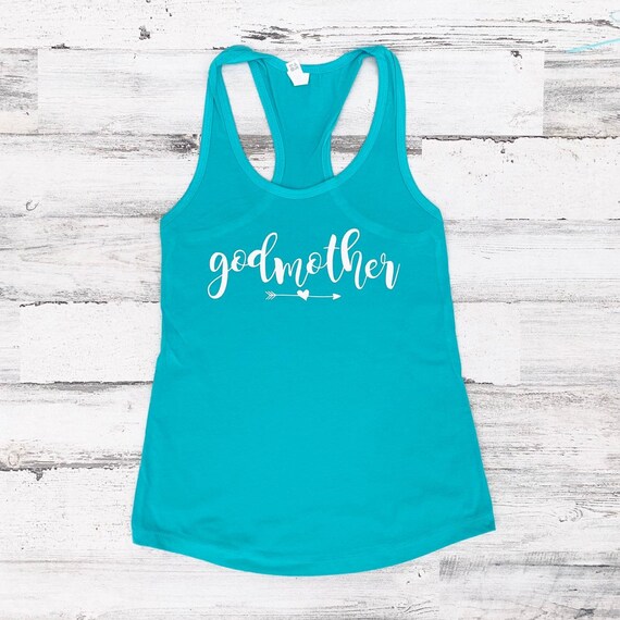 Godmother Proposal Tank Top: Personalized Godmother Gift