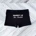 Groom Boxer Briefs for the Wedding Day - Groom Gift from Bride - Funny Groom Gift - Property of The Bride 