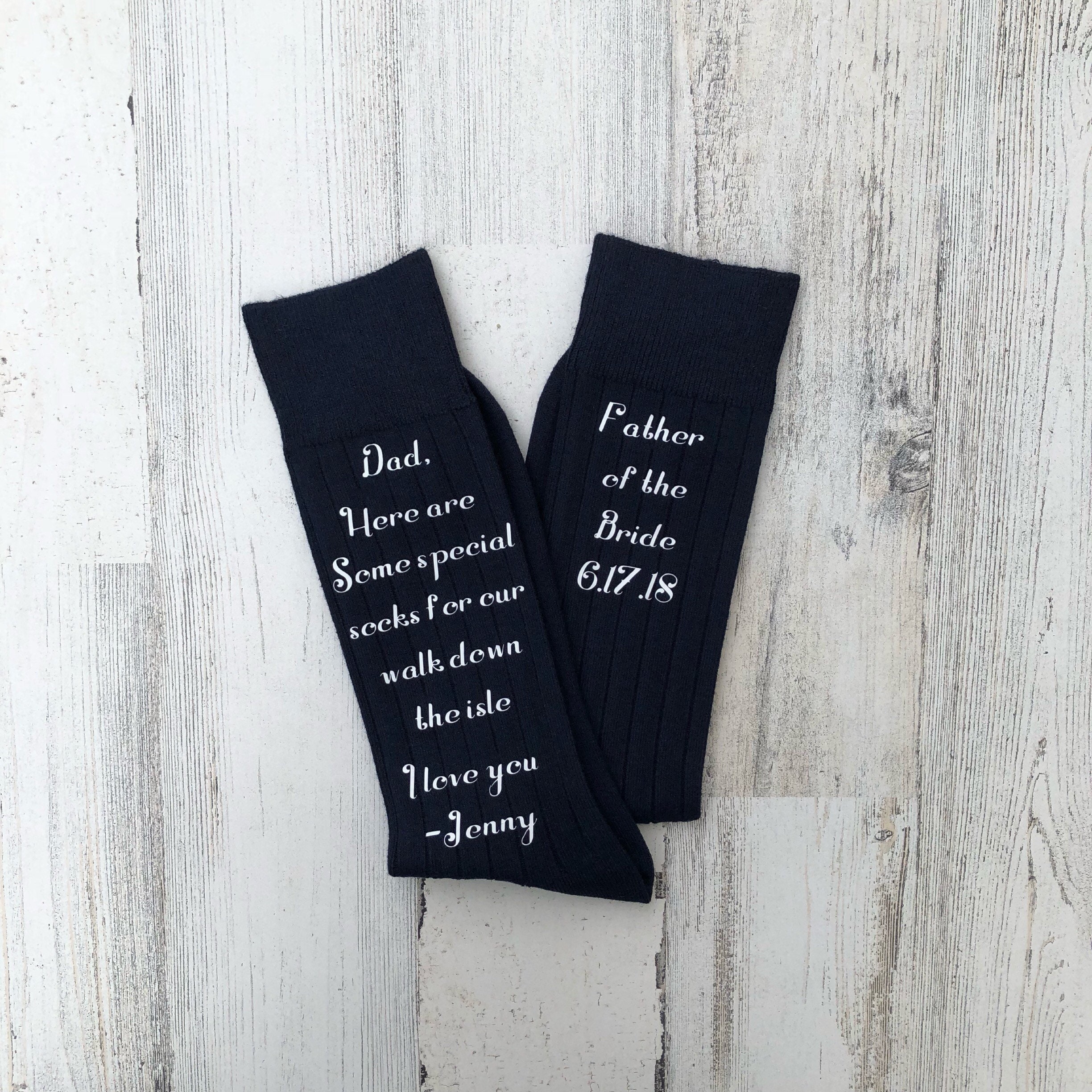 Customizable- Dad Of All Our Walks This One is My Favorite Socks for ...